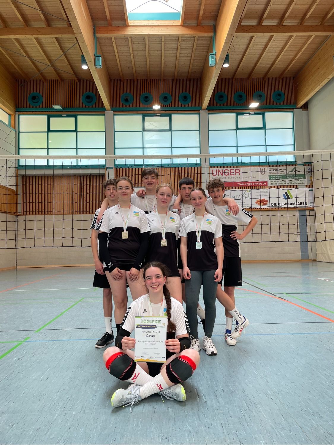 das team des ev. schulzentrums leukersdorf